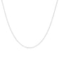 14 Inch Light Silver Round Diamond Cut Child's Belcher Chain