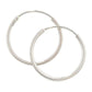 16mm Medium Size Sterling Silver Hoop Earrings
