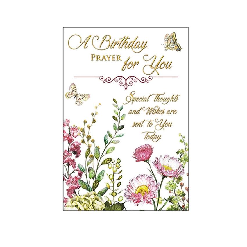 A Birthday Prayer For You Card