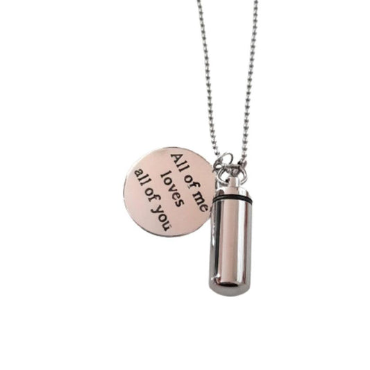 All Of Me Loves All Of You Ashes Locket
