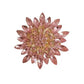 Baby Pink Cubic Zirconia Flower Brooch