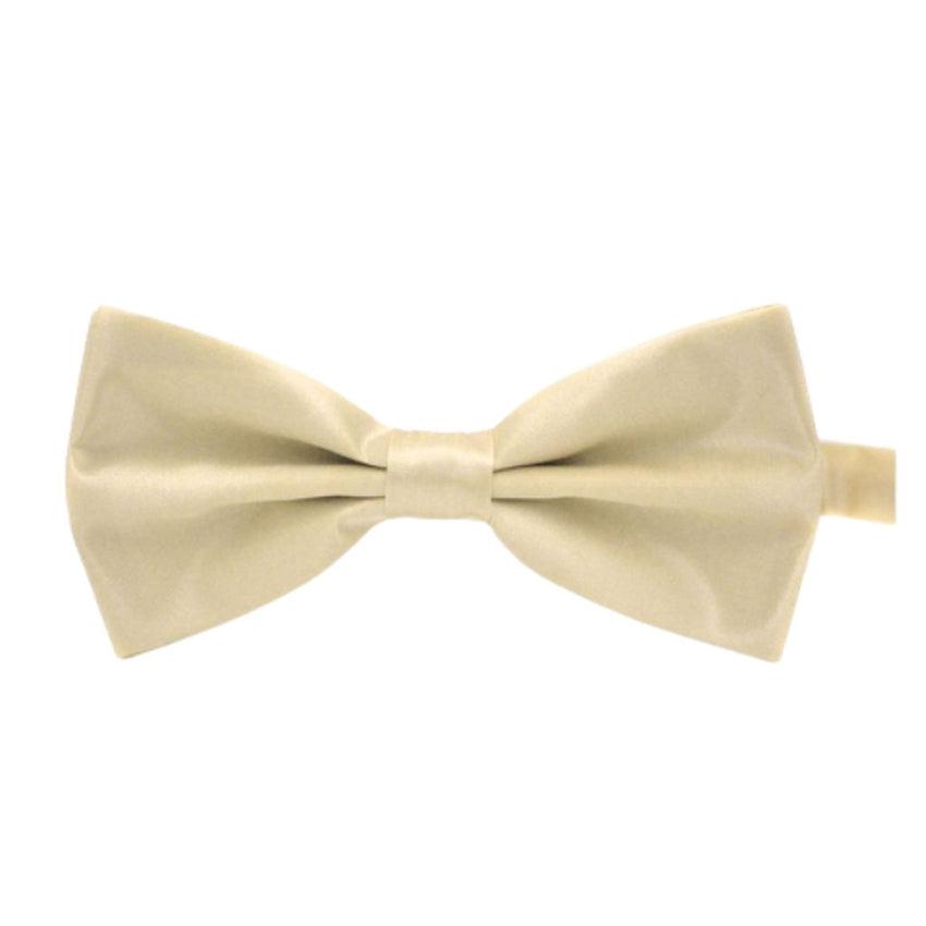 Boys Adjustable Champagne Gold Dickie Bow