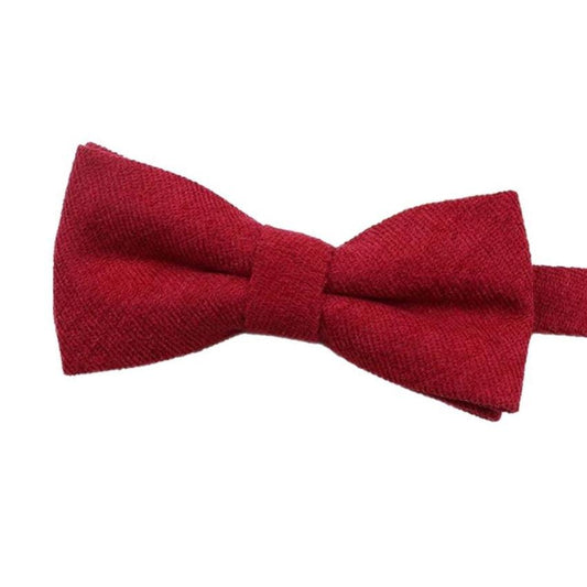 Boys Adjustable Rose Red Dickie Bow Tie