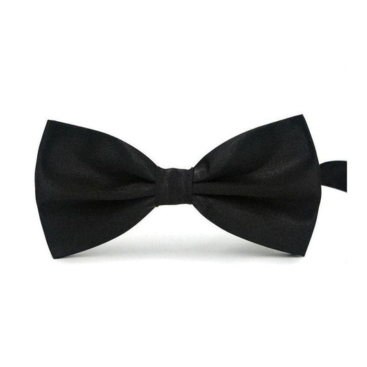 Boys Black Dickie Bow Tie