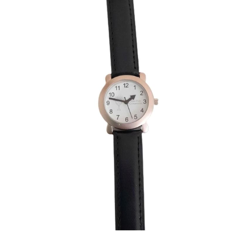 Boys Black Strap Communion Watch