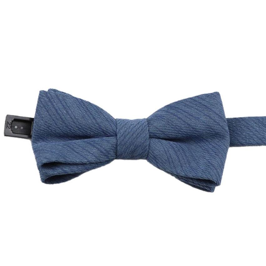 Boys Soft Mid Blue Dickie Bow Tie