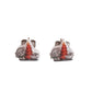 Cat And Candle Acrylic Earrings
