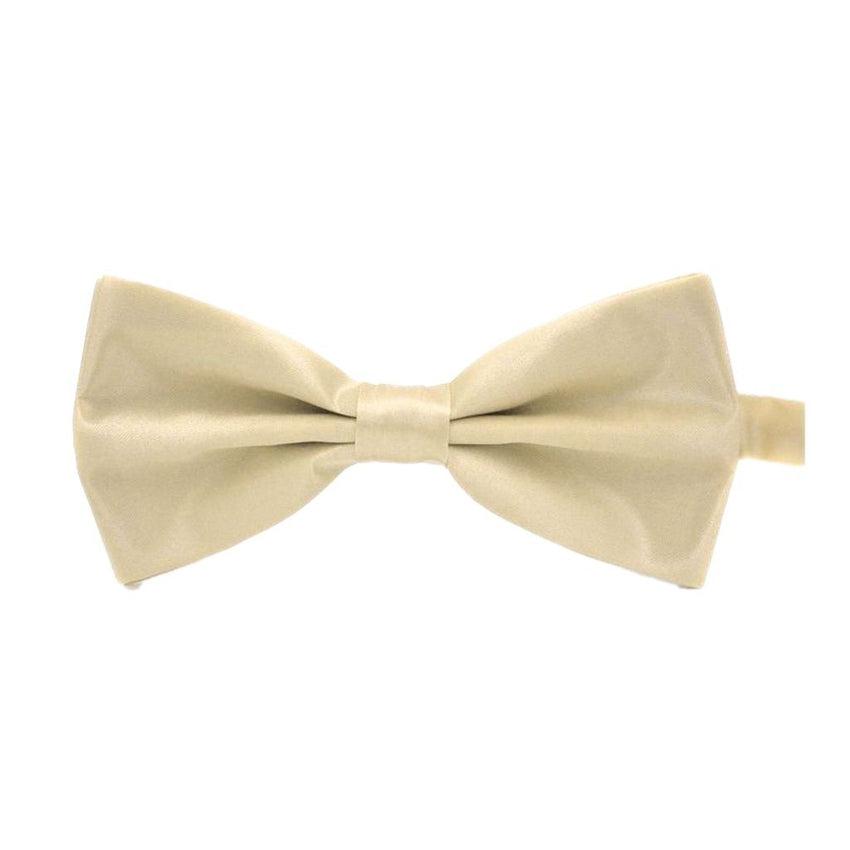 Champagne Gold Mans Bow Tie