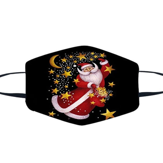 Childrens Christmas Santa Face Mask