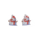 Christmas Snowman Acrylic Earrings