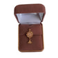 Communion Chalice Gold Plated Lapel Pin