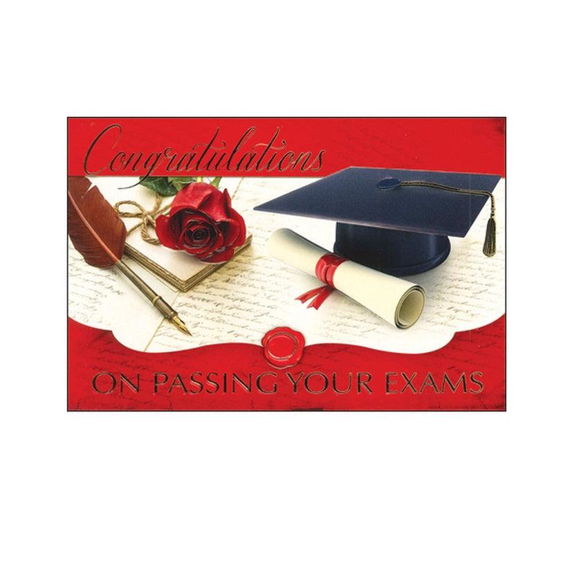 Congratulations On Passing Your Exams Greeting Card