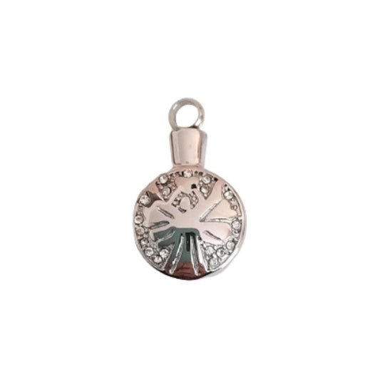 Crystal Angel Cremation Ashes Locket