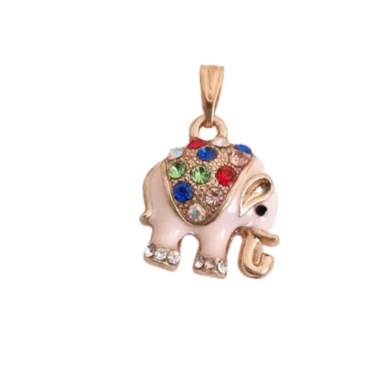 Crystal Elephant Childrens Fashion Pendant