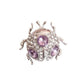 Crystal Ladybird Brooch