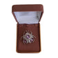 Crystal Ladybird Brooch
