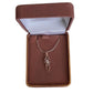Cubic Zirconia Celtic Sterling Silver Pendant