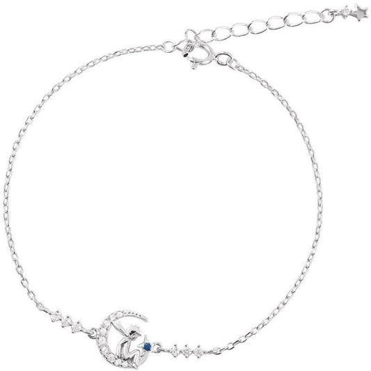 Cubic Zirconia Silver Fairy Bracelet