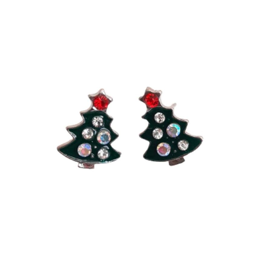 Fashion Jewellery Christmas Tree Stud Earrings