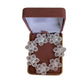 Filigree Silver Flower Bracelet With Large Linked Flowers