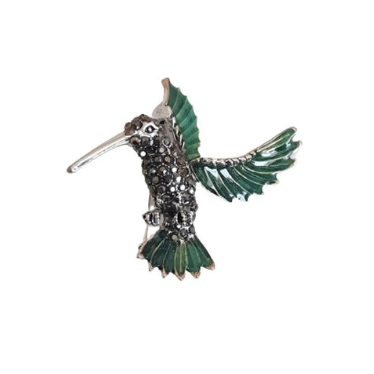 Flying Humming Bird Brooch