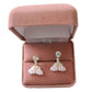 Fun Rainbow Clip On Earrings