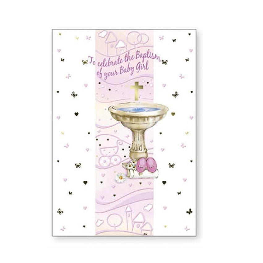 Girl To Celebrate Your Baptism Card