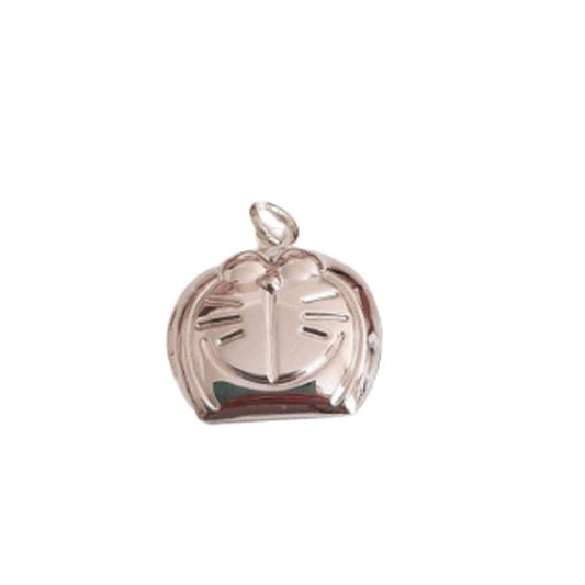 Girls Pretty Tiger Face Silver Locket