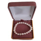Girls Stretched Pearl Sterling Silver Communion Bracelet