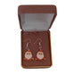 Glitter Santa Christmas Earrings(2)