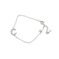 Half Moon Cubic Zirconia Light Bracelet