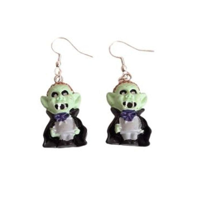 Halloween Dracula Dangly Fashion Earrings