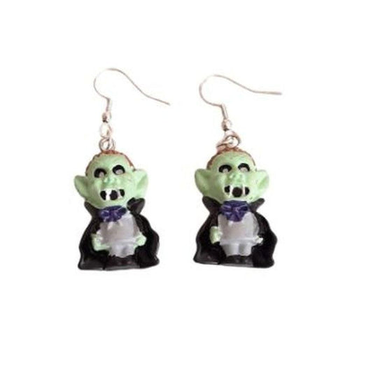 Halloween Dracula Dangly Fashion Earrings