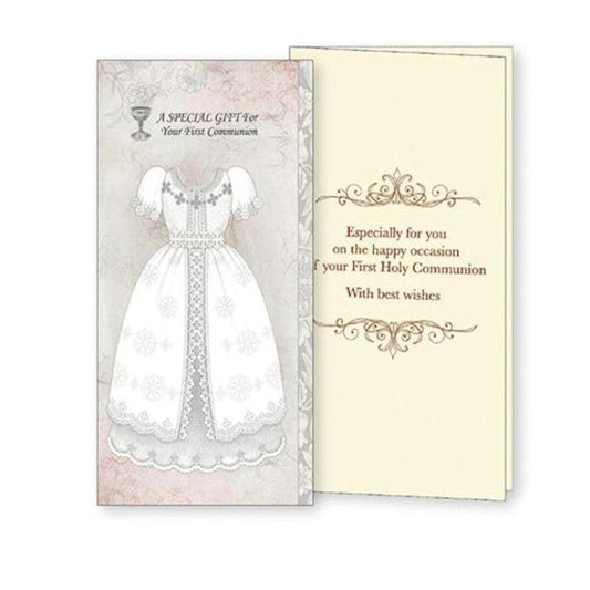 Hand Crafted Girls Communion Money Wallet