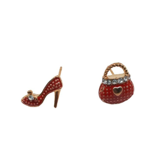 Handbag And Shoe Fashion Earrings