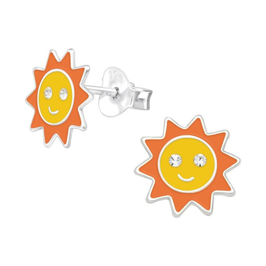 Happy Sunshine Sterling Silver Earrings