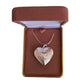 Heart Centre Heart Shaped Silver Plated Locket