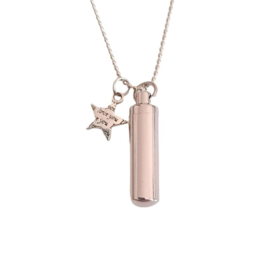I Love You Cremation Ashes Locket
