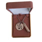 I Love You To The Moon And Back Cremation Ashes Necklace