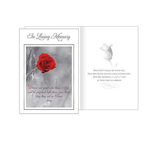 Praying In Loving Memory Laminated Prayer Cards – Silverbling.ie
