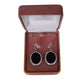 Large Black Oval Clip On Earrings(2)