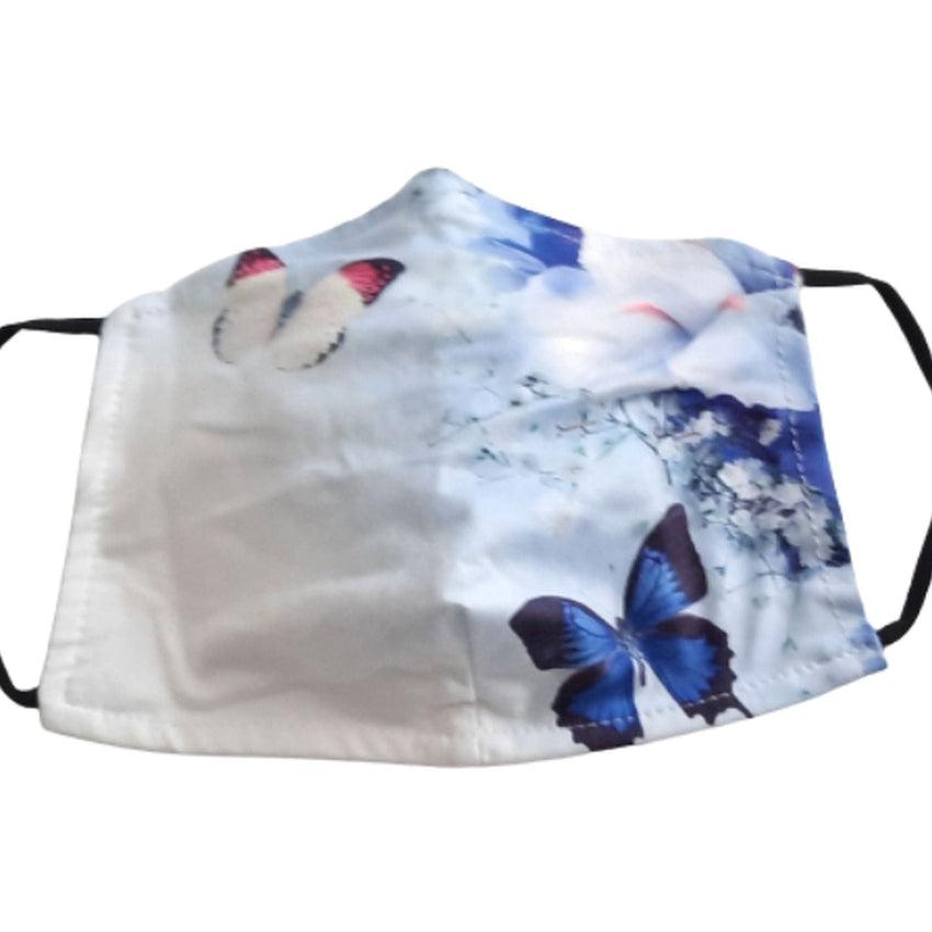 Large Wide Butterfly Face Mask