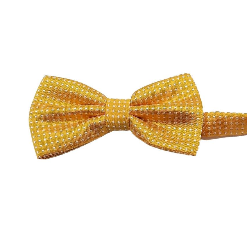 Light Honey Orange Gold Bow Tie