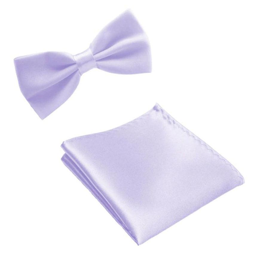 Lilac Dicky Bow Tie Set