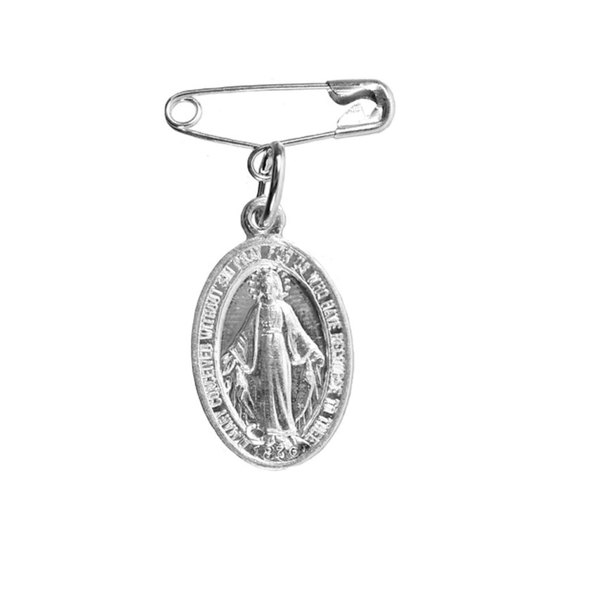 Miraculous Cot Medal On A Pin