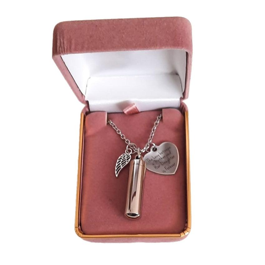 Mother And Daughter Cremation Ashes Locket