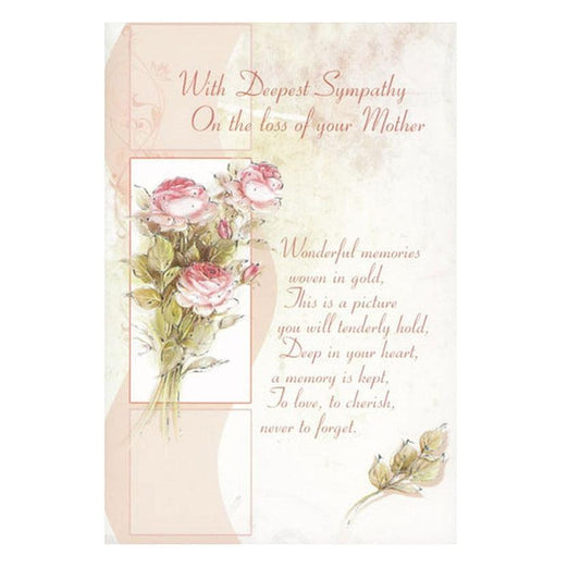 Mother Sympathy Greeting Card