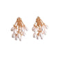 Multiple Pearl Drop Clip On Earrings