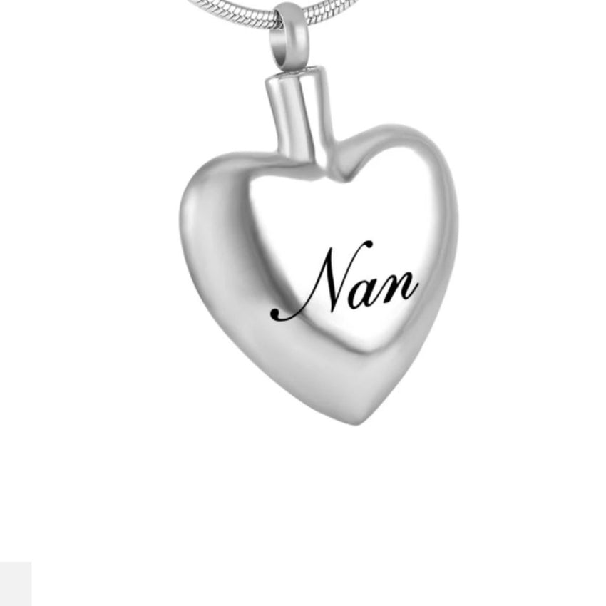Nan Cremation Ashes Locket
