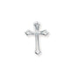 Open Cut Sterling Silver Cross Pendant